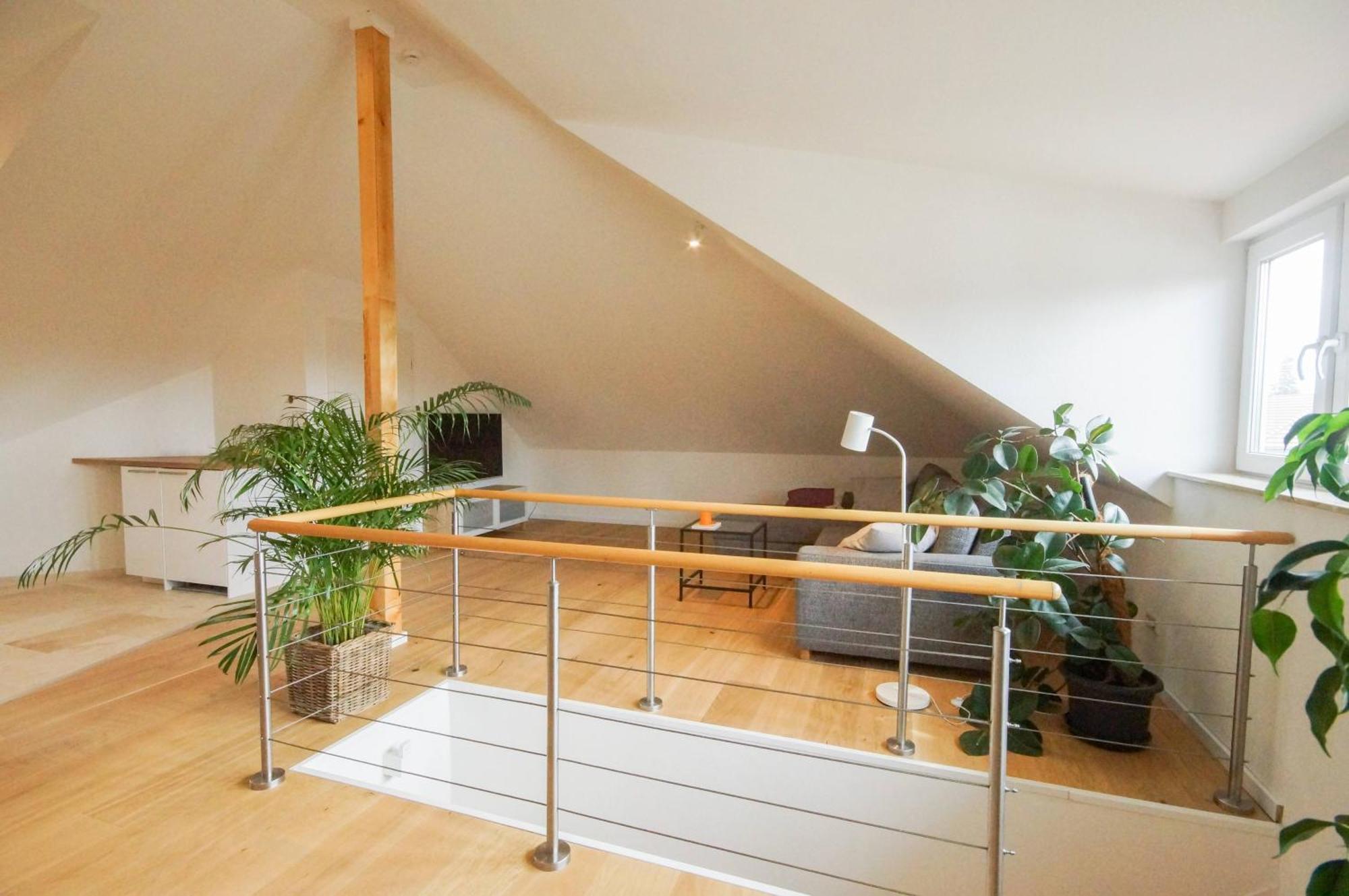 Modernes Und Helles Apartment Im Loft Stil Heidelberg Exteriér fotografie